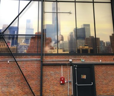 Mur après la pose chez Actilife Toile adhésive