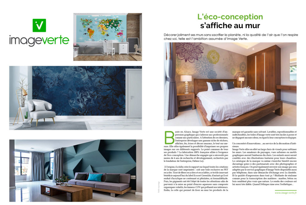 Magazine Maison et Jardin Toile adhésive