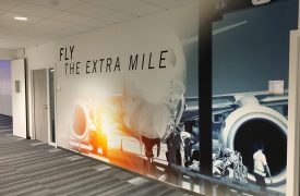 Visuel d'avion pour Jet Aviation Toile adhésive